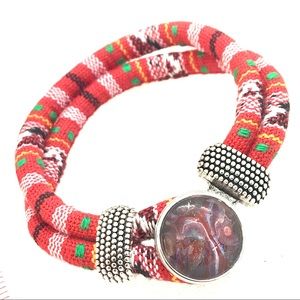 Bracelet Cotton Noosa Handmade 20mm snap SB20